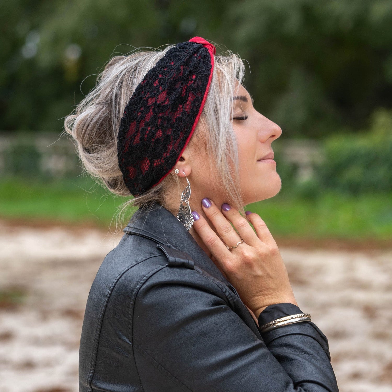 Bandeau suédine Vallauris