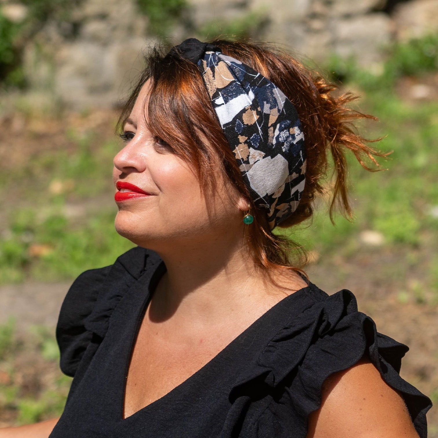 Bandeau suédine La Palmyre