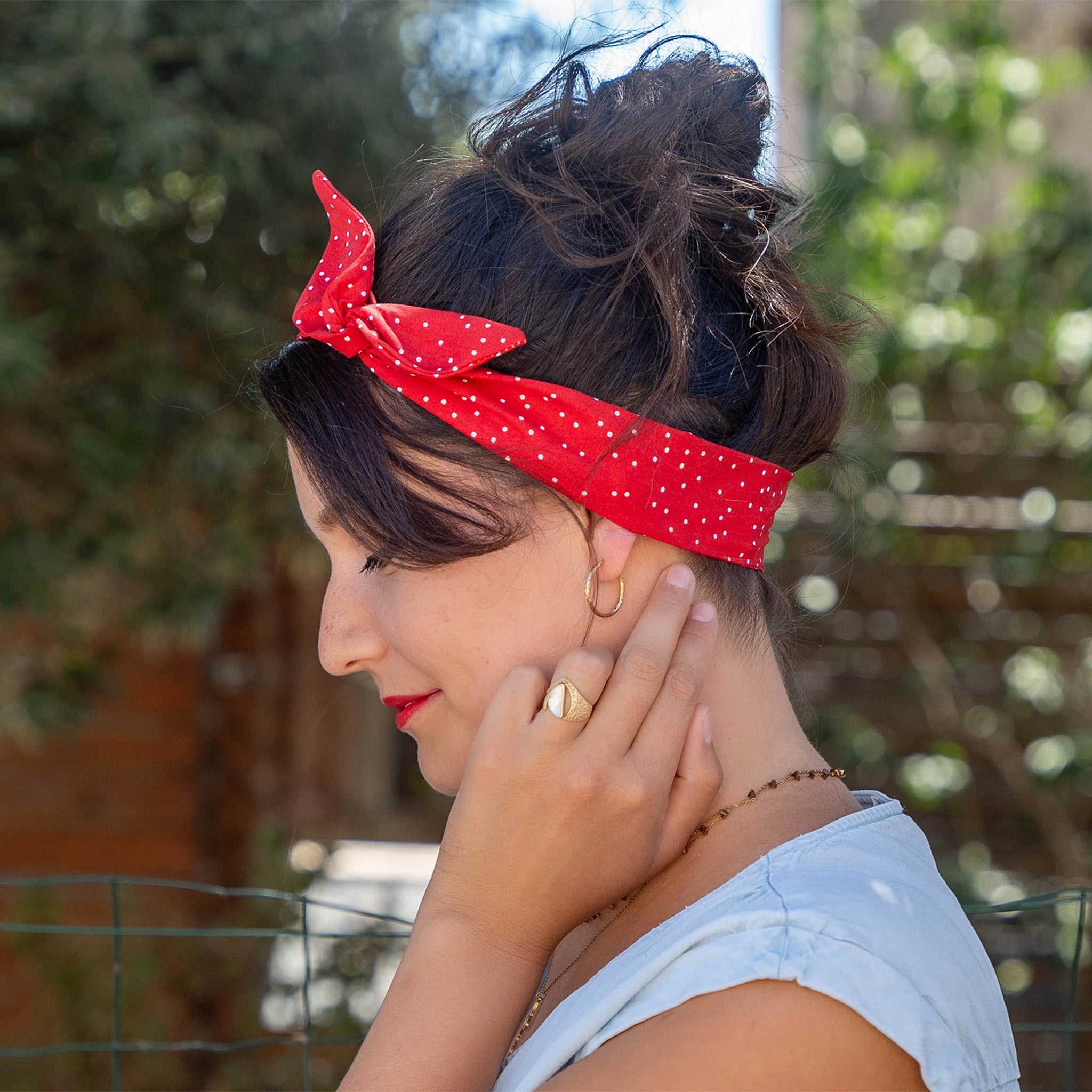 Freesia - Bandeau fantaisie