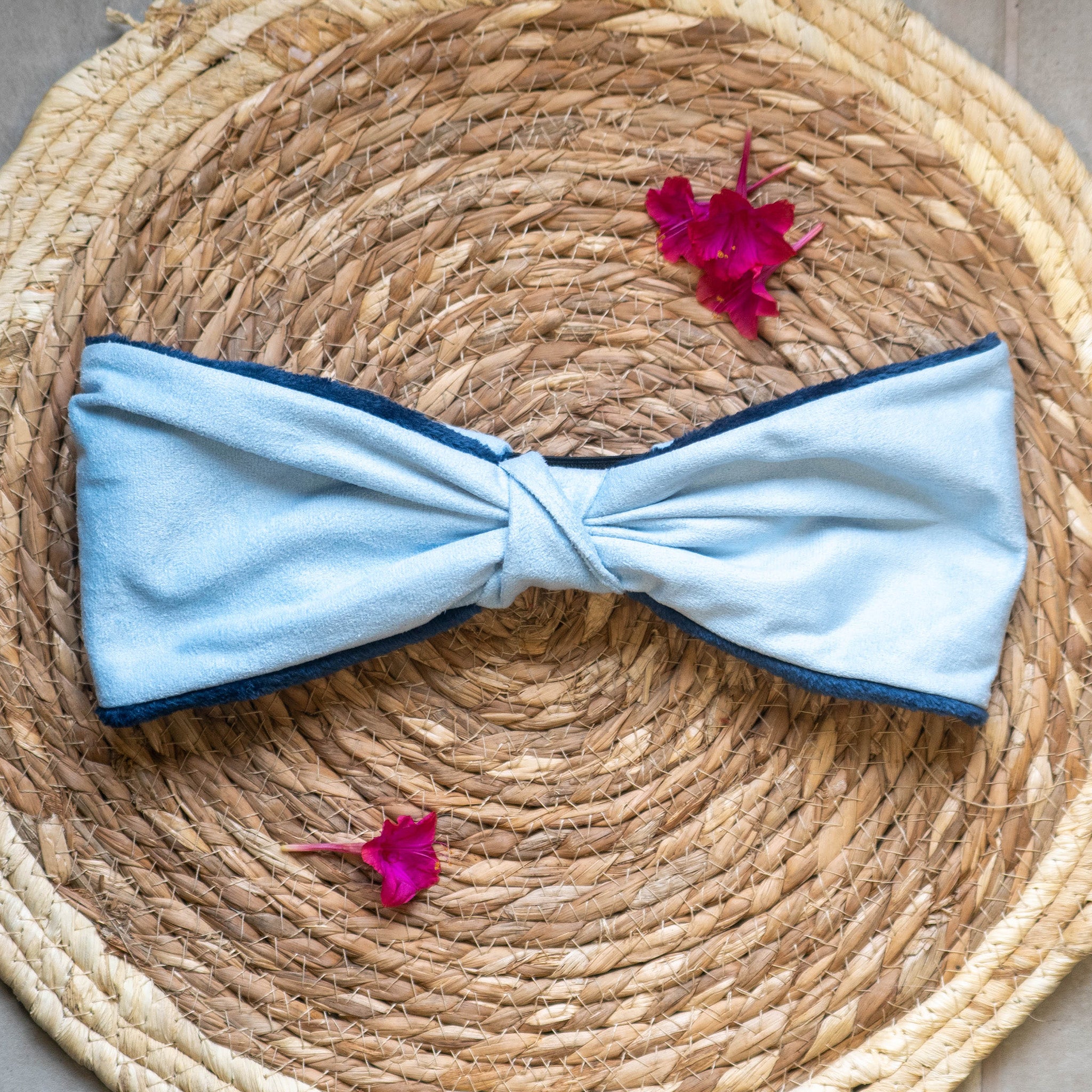 Bandeau polaire bleu clair