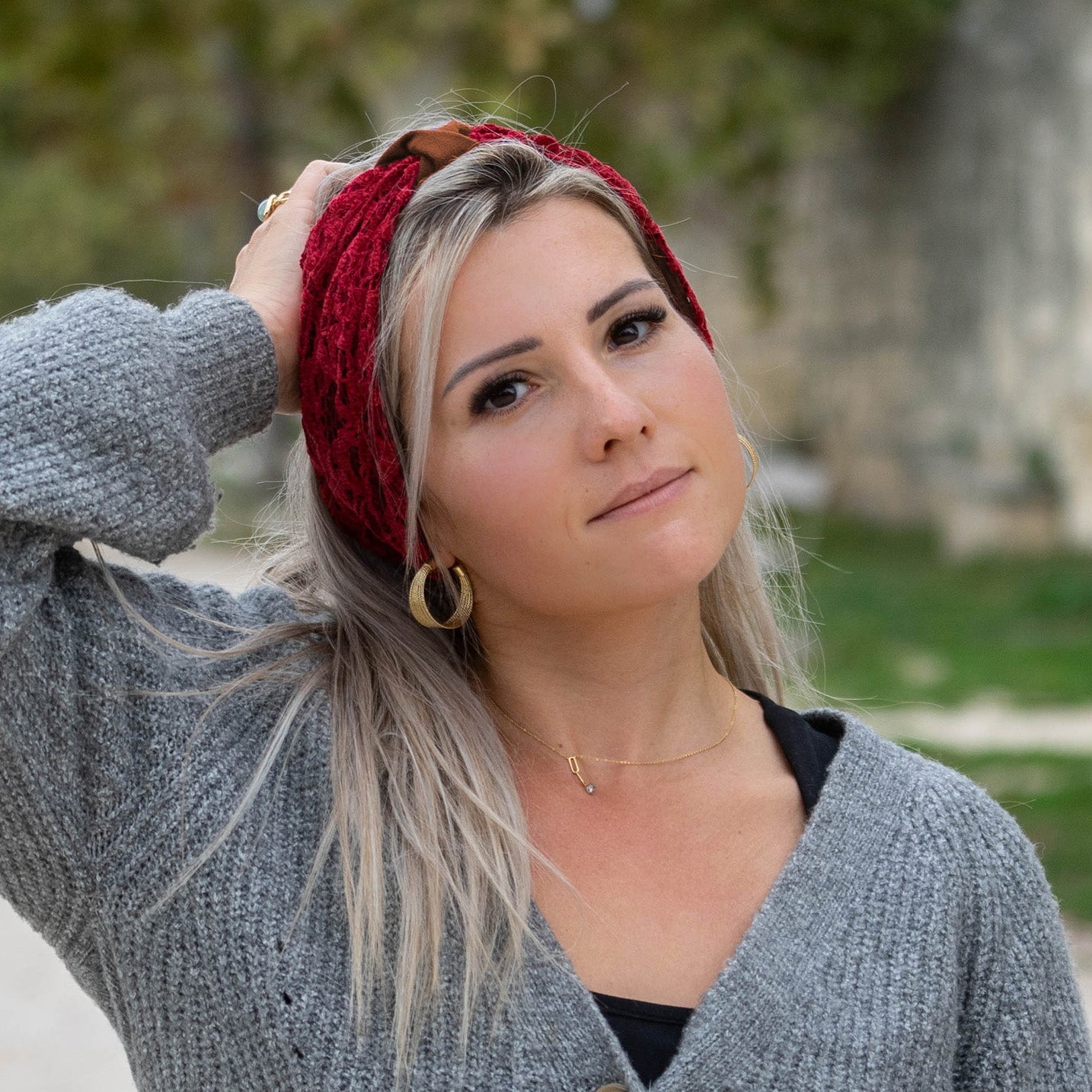 Bandeau suédine Landéda