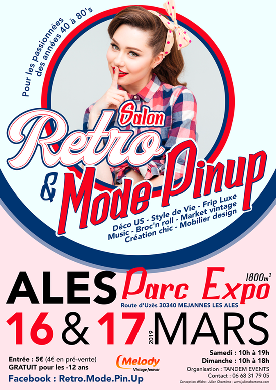 [Alès] Salon Rétro & mode pin-up - 16 et 17 mars 2019
