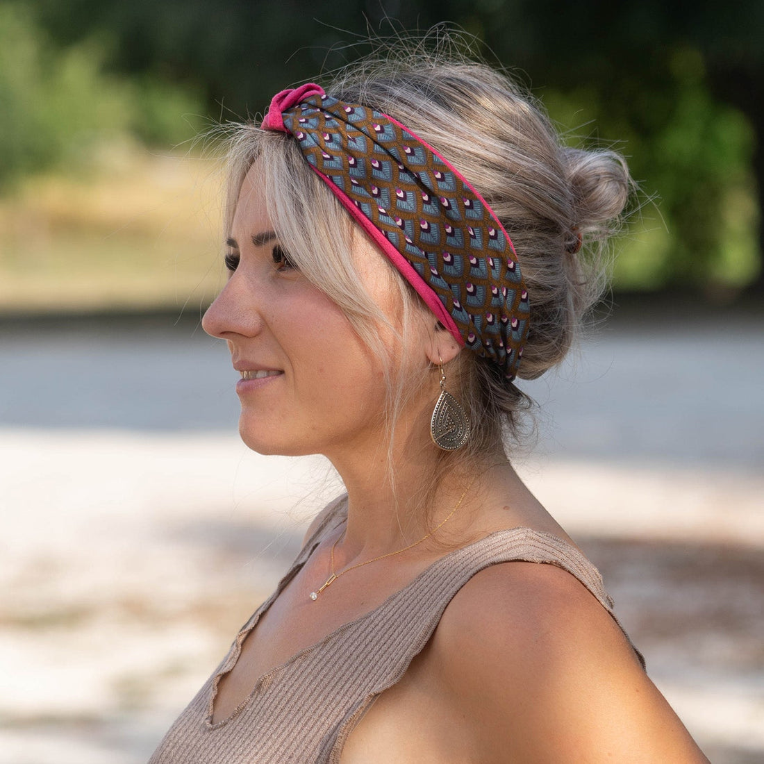Bandeau suédine Le Conquet