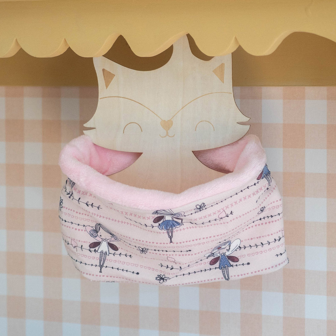 Snood enfant rose clair
