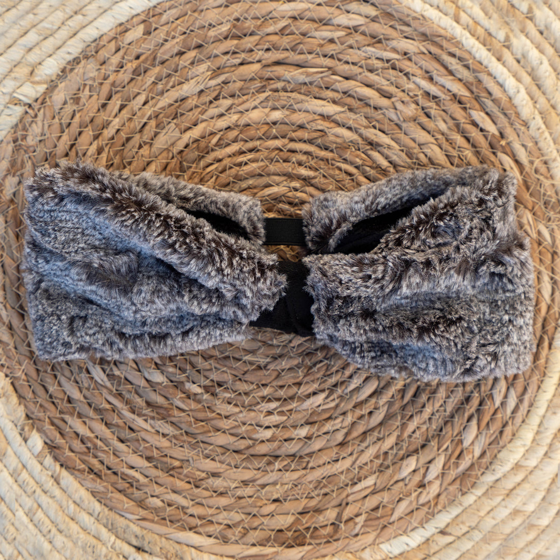 Bandeau fourrure Bronzite