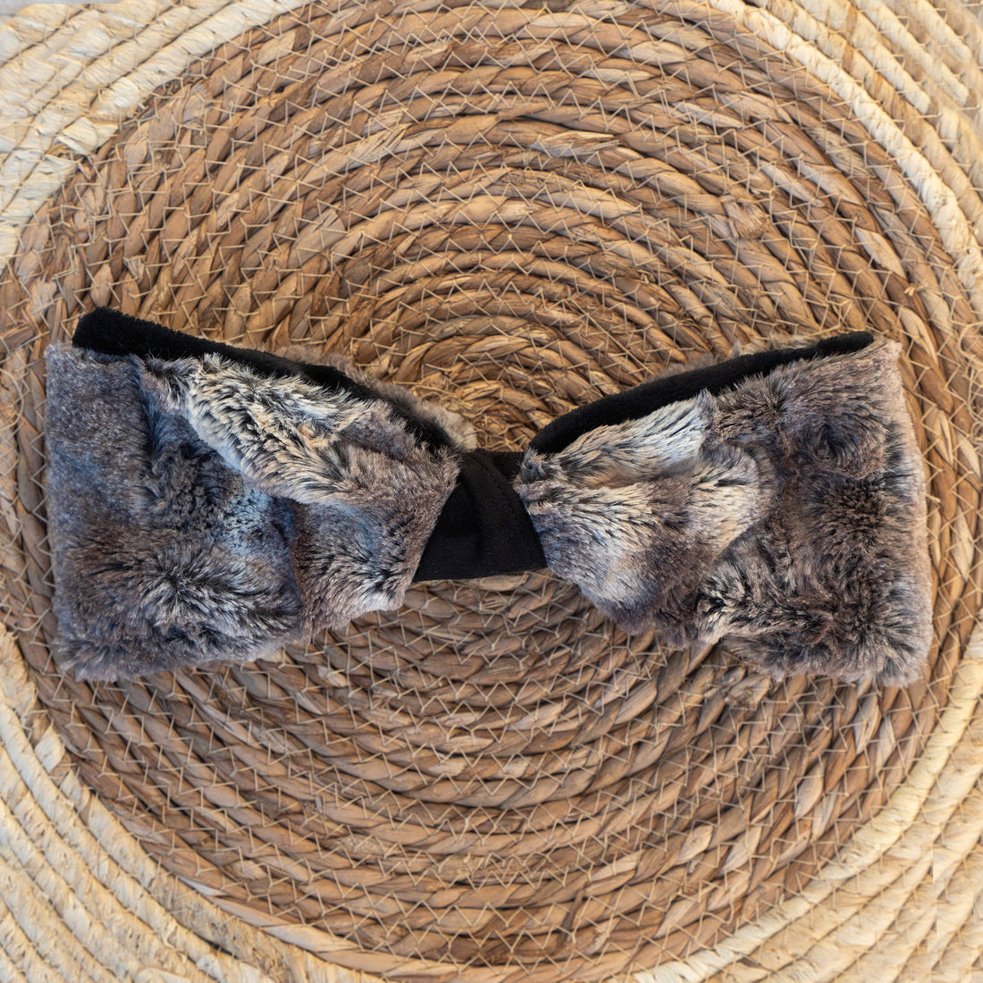 Bandeau fourrure Pierre de Lune